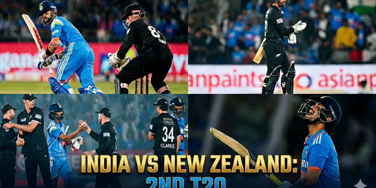 IND vs NZ दूसरा T20I: भारत सीरीज़ में बढ़त बनाएगा या कीवी करेंगे वापसी?