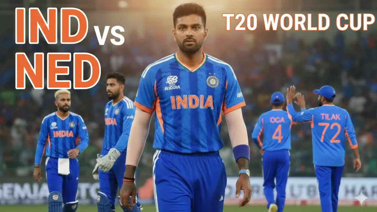 IND vs NED T20 वर्ल्ड कप 2026