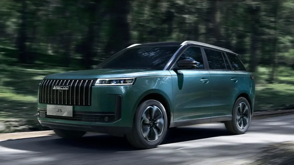 Chery Jaecoo J5 testing